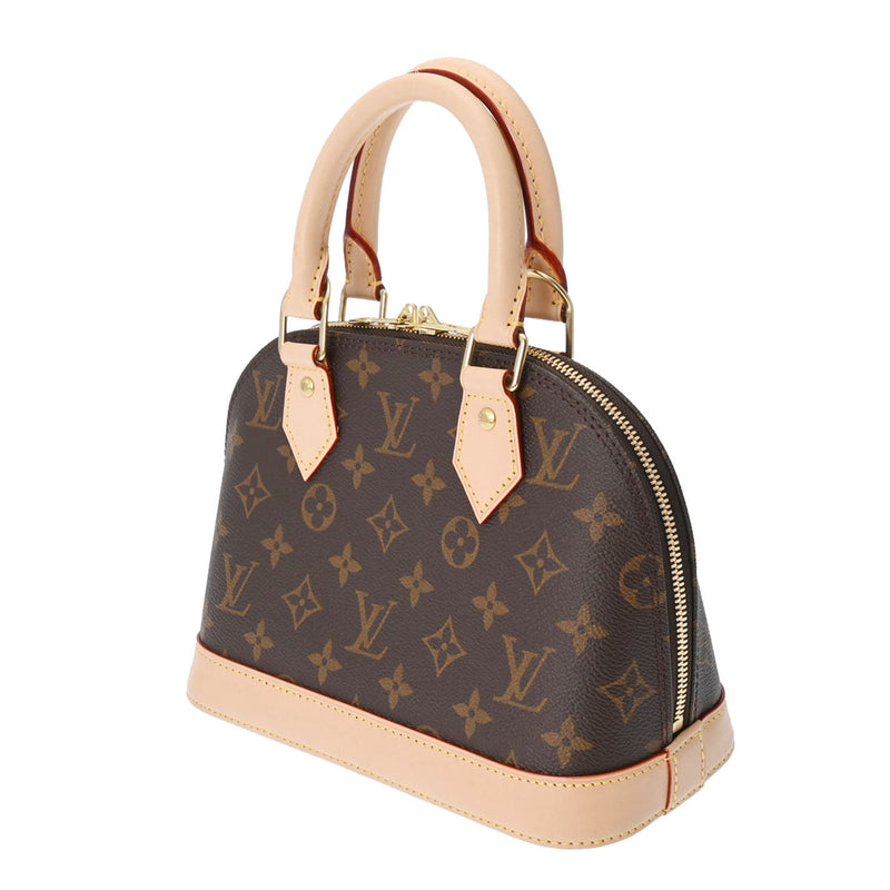 LOUIS VUITTON ルイヴィトン モノグラム アルマ BB 2WAY ブラウン M53152 レディース モノグラムキャンバス ハンドバッグ Aランク 中古 銀蔵