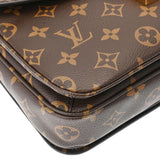 LOUIS VUITTON ルイヴィトン モノグラム ポシェットメティス MM ブラウン M44875 レディース モノグラムキャンバス 2WAYバッグ Aランク 中古 銀蔵