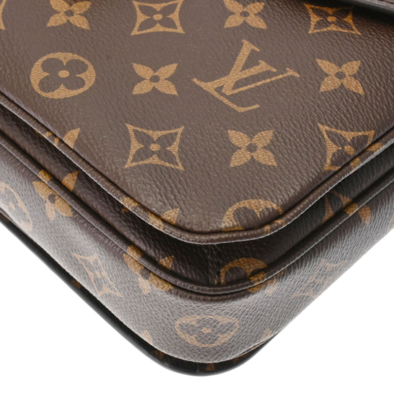 LOUIS VUITTON ルイヴィトン モノグラム ポシェットメティス MM ブラウン M44875 レディース モノグラムキャンバス 2WAYバッグ Aランク 中古 銀蔵