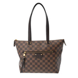 LOUIS VUITTON ルイヴィトン ダミエ イエナPM ブラウン N41012 レディース ダミエキャンバス トートバッグ Aランク 中古 銀蔵