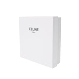 CELINE セリーヌ ミニクロード ミニトリンオフ 黒 ゴールド金具 10I513DPV.38NO レディース シャイニーカーフスキン ショルダーバッグ 新同 中古 銀蔵