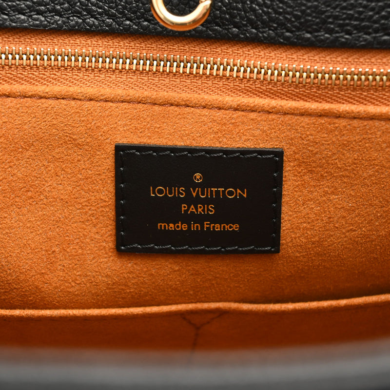 LOUIS VUITTON ルイヴィトン モノグラムアンプラント オンザゴー MM 2WAY ノワール M45595 レディース レザー トートバッグ Aランク 中古 銀蔵