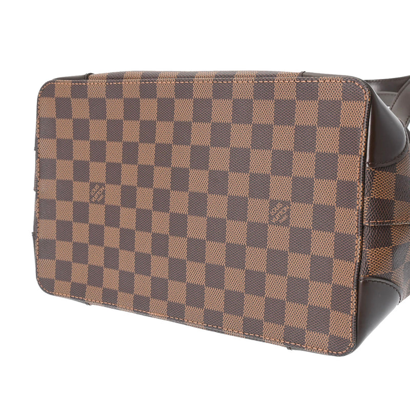 LOUIS VUITTON ルイヴィトン ダミエ ハムステッド PM ブラウン N51205 レディース ダミエキャンバス ハンドバッグ Aランク 中古 銀蔵