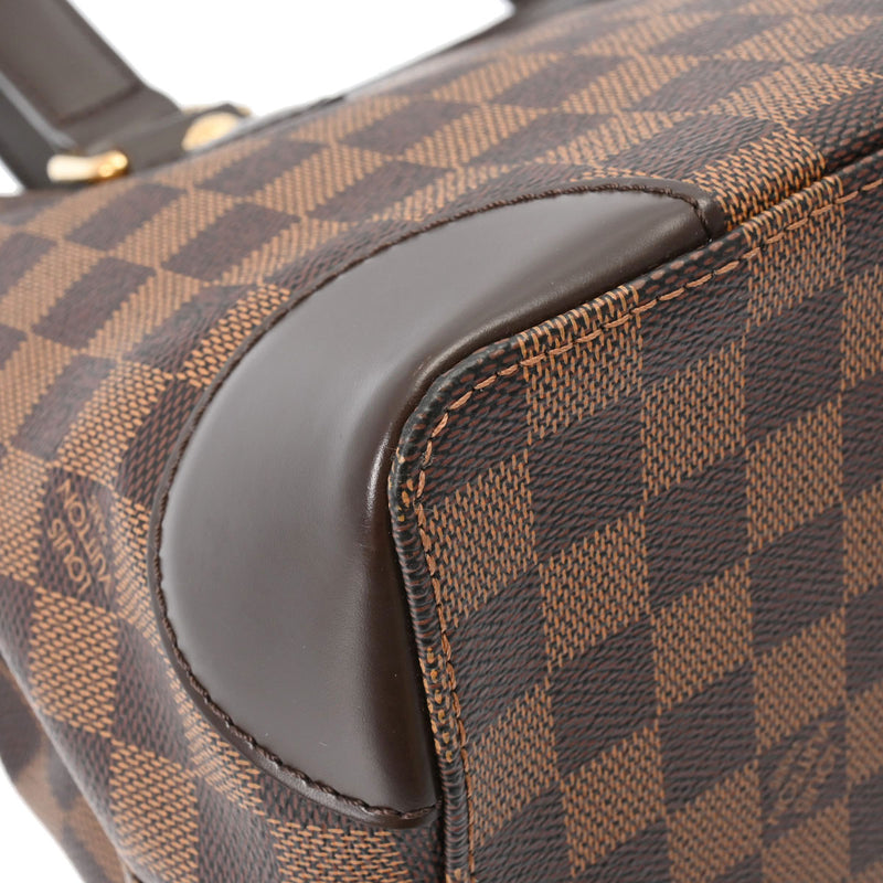 LOUIS VUITTON ルイヴィトン ダミエ ハムステッド PM ブラウン N51205 レディース ダミエキャンバス ハンドバッグ Aランク 中古 銀蔵