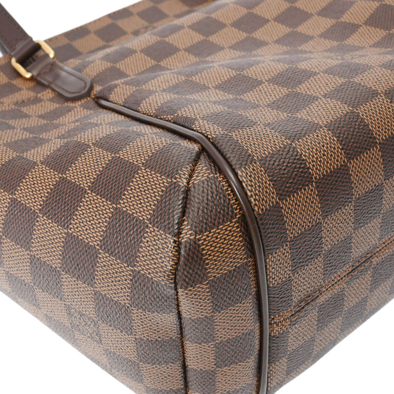 LOUIS VUITTON ルイヴィトン ダミエ トータリー PM ブラウン N41282 レディース ダミエキャンバス トートバッグ 新同 中古 銀蔵