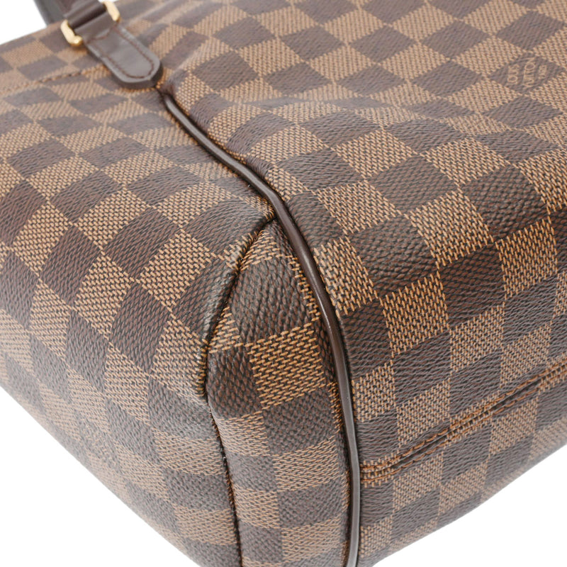 LOUIS VUITTON ルイヴィトン ダミエ トータリー PM ブラウン N41282 レディース ダミエキャンバス トートバッグ 新同 中古 銀蔵