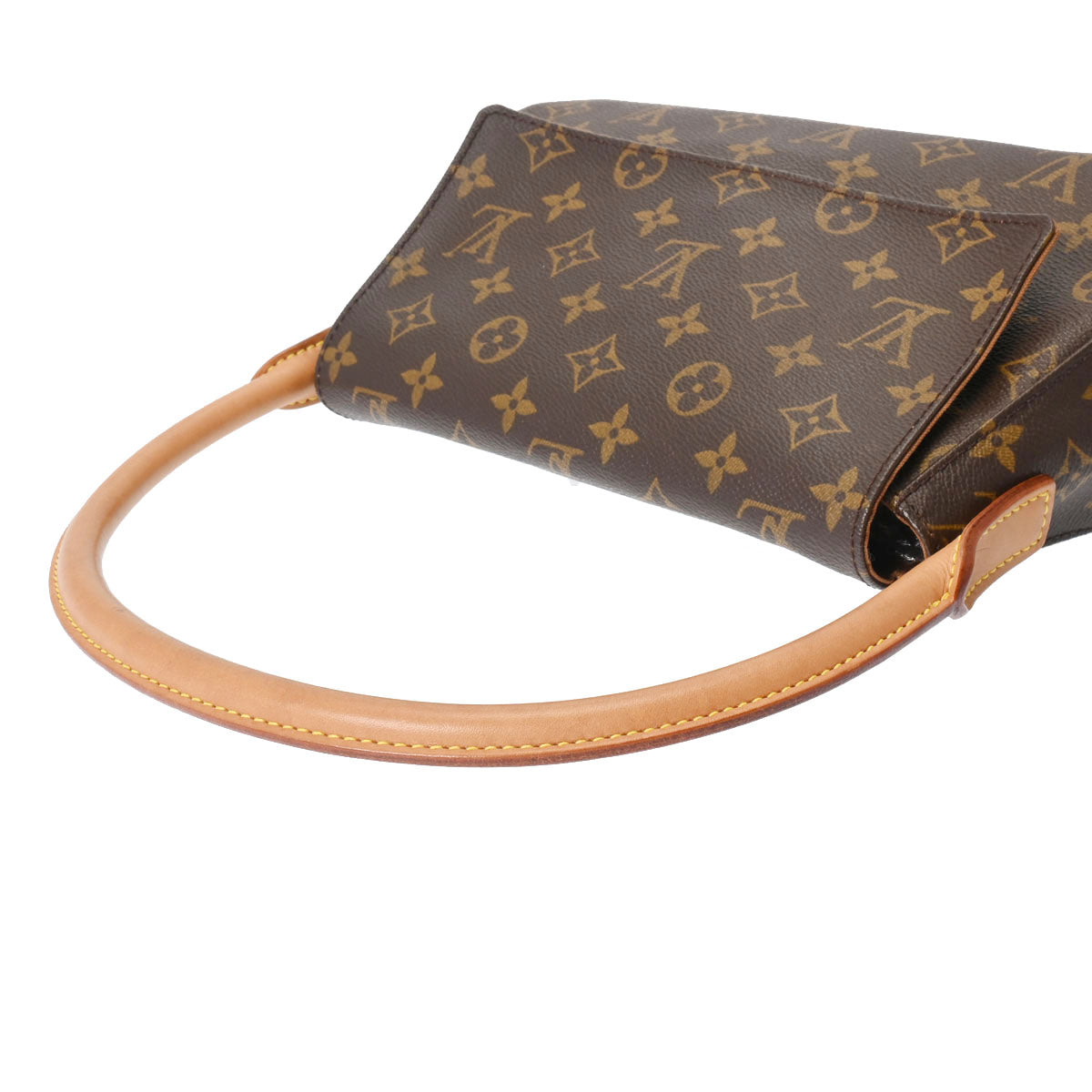 LOUIS VUITTON ルイヴィトン モノグラム ミニルーピング ブラウン 