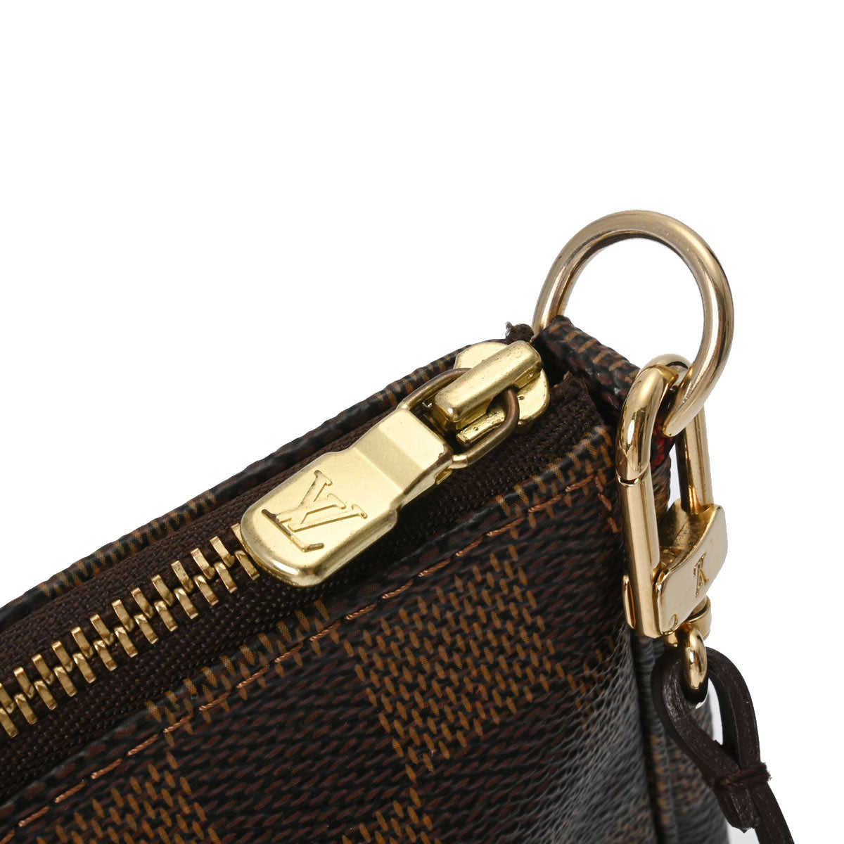 ルイヴィトンポシェット アクセソワール 14137 ブラウン