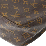 LOUIS VUITTON ルイヴィトン モノグラム ルーピング MM  ブラウン M51146 レディース モノグラムキャンバス セミショルダーバッグ Bランク 中古 銀蔵