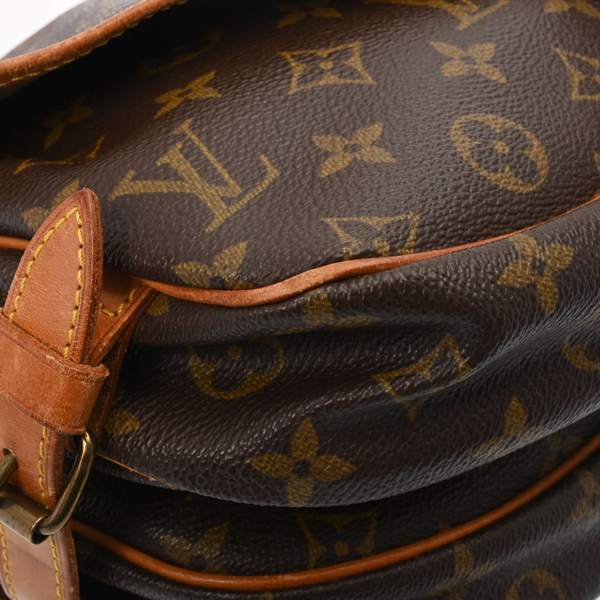 ルイヴィトンソミュール 30 14145 ブラウン レディース モノグラムキャンバス ショルダーバッグ M42256 LOUIS VUITTON 中古  – 銀蔵オンライン