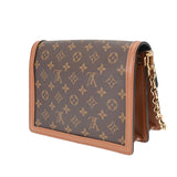 LOUIS VUITTON ルイヴィトン モノグラムリバース ドーフィーヌ MM 2WAY ブラウン M45958 レディース モノグラムキャンバス ショルダーバッグ Aランク 中古 銀蔵