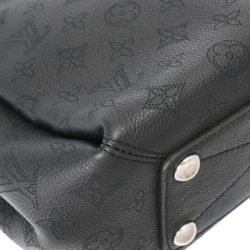 LOUIS VUITTON ルイヴィトン モノグラム マヒナ バビロンチェーン BB 2WAY 黒 M51223 レディース マヒナレザー ハンドバッグ 新同 中古 銀蔵