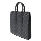 LOUIS VUITTON ルイヴィトン モノグラムエクリプス サックプラ クロス  ブラック M46456 メンズ モノグラムエクリプス 2WAYバッグ 新同 中古 銀蔵