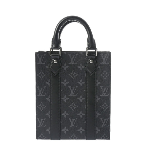 LOUIS VUITTON ルイヴィトン モノグラムエクリプス サックプラ MINI ブラック M46453 レディース モノグラムキャンバス ショルダーバッグ 新同 中古 銀蔵