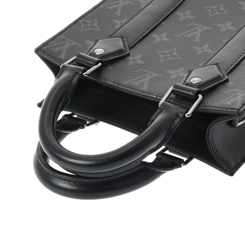 LOUIS VUITTON ルイヴィトン モノグラムエクリプス サックプラ MINI ブラック M46453 レディース モノグラムキャンバス ショルダーバッグ 新同 中古 銀蔵