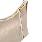 LOUIS VUITTON ルイヴィトン モノグラムアンプラント キャリーオール ジップ PM クレーム M46293 レディース レザー ショルダーバッグ Aランク 中古 銀蔵