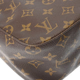 LOUIS VUITTON ルイヴィトン モノグラム ルーピング MM  ブラウン M51146 レディース モノグラムキャンバス セミショルダーバッグ Bランク 中古 銀蔵