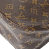 LOUIS VUITTON ルイヴィトン モノグラム ルーピング MM  ブラウン M51146 レディース モノグラムキャンバス セミショルダーバッグ Bランク 中古 銀蔵