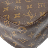 LOUIS VUITTON ルイヴィトン モノグラム ルーピング MM  ブラウン M51146 レディース モノグラムキャンバス セミショルダーバッグ Bランク 中古 銀蔵