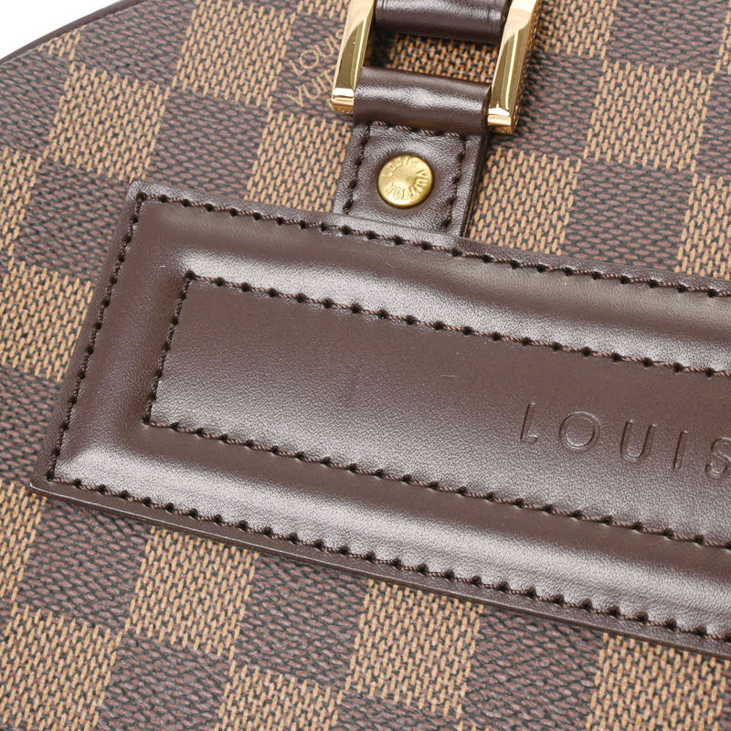 LOUIS VUITTON ルイヴィトン ダミエ ノリータ ブラウン N41455 ユニセックス ダミエキャンバス ハンドバッグ Aランク 中古 銀蔵