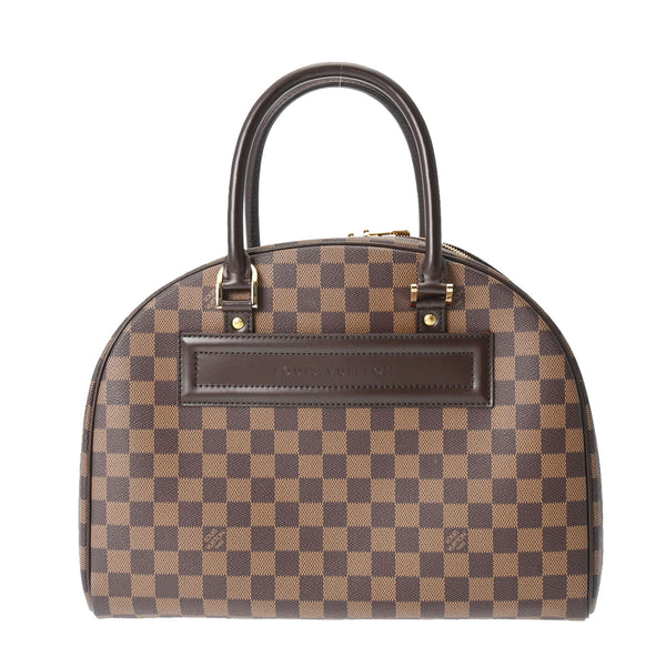 LOUIS VUITTON ルイヴィトン ダミエ ノリータ ブラウン N41455 ユニセックス ダミエキャンバス ハンドバッグ Aランク 中古 銀蔵