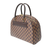 LOUIS VUITTON ルイヴィトン ダミエ ノリータ ブラウン N41455 ユニセックス ダミエキャンバス ハンドバッグ Aランク 中古 銀蔵