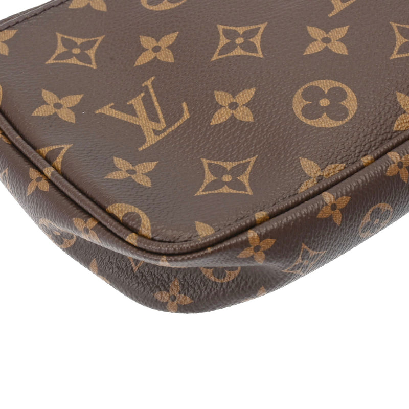 LOUIS VUITTON ルイヴィトン モノグラム ミュルティ ポシェットアクセソワール ローズクレール M44840 レディース モノグラムキャンバス ショルダーバッグ 新同 中古 銀蔵