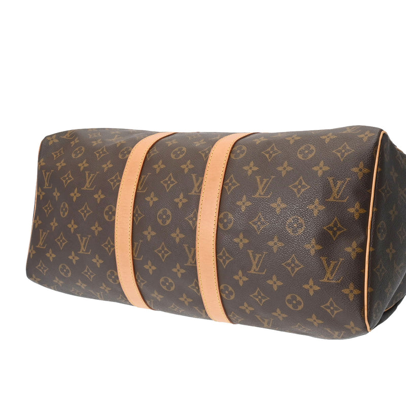 LOUIS VUITTON ルイヴィトン モノグラム キーポル 45 ブラウン M41428 ユニセックス モノグラムキャンバス ボストンバッグ Bランク 中古 銀蔵