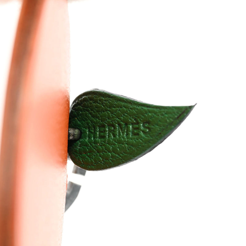 HERMES エルメス オレンジモチーフ オレンジ ユニセックス レザー チャーム Aランク 中古 銀蔵