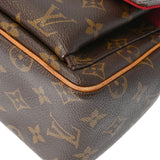 LOUIS VUITTON ルイヴィトン モノグラム ヴィバシテ PM ブラウン M51165 レディース モノグラムキャンバス ショルダーバッグ Bランク 中古 銀蔵