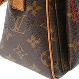 LOUIS VUITTON ルイヴィトン モノグラム ヴィバシテ PM ブラウン M51165 レディース モノグラムキャンバス ショルダーバッグ Bランク 中古 銀蔵