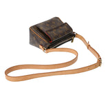 LOUIS VUITTON ルイヴィトン モノグラム ヴィバシテ PM ブラウン M51165 レディース モノグラムキャンバス ショルダーバッグ Bランク 中古 銀蔵