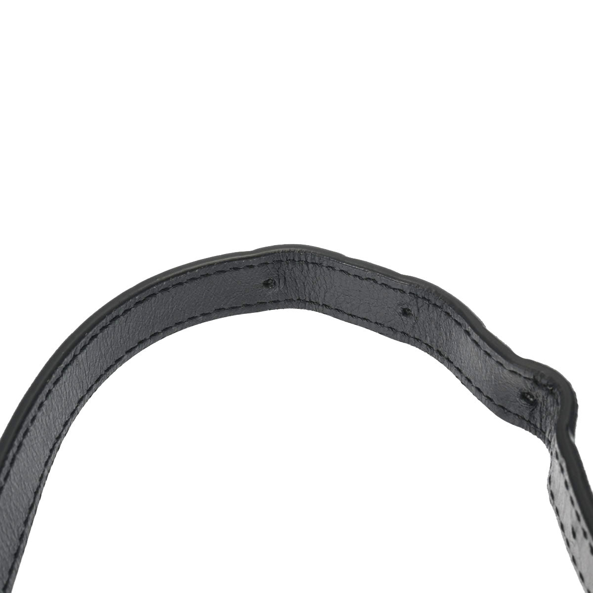 シャネルチェーンショルダー ラウンド 2WAY 黒 ゴールド金具