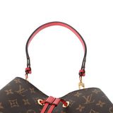 LOUIS VUITTON ルイヴィトン モノグラム ネオノエ ブラウン/コクリコ M43985 レディース モノグラムキャンバス ショルダーバッグ Aランク 中古 銀蔵