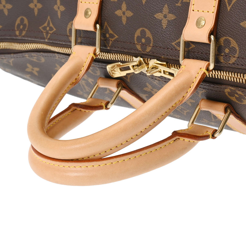 LOUIS VUITTON ルイヴィトン モノグラム キーポル 45 ブラウン M41428 ユニセックス モノグラムキャンバス ボストンバッグ ABランク 中古 銀蔵