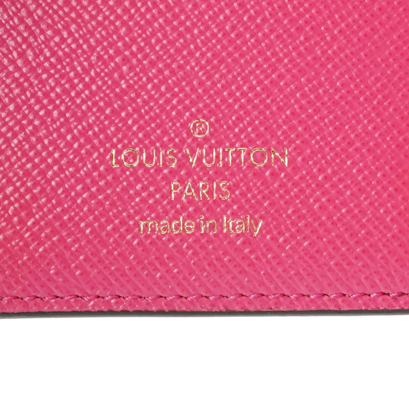 LOUIS VUITTON ルイヴィトン ポルトフォイユ ヴィクトリーヌ ヴィヴィエンヌ ブラウン/ピンク M69751 ユニセックス モノグラムキャンバス 三つ折り財布 未使用 銀蔵