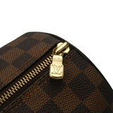 LOUIS VUITTON ルイヴィトン ダミエ パピヨン PM ブラウン N51304 レディース ダミエキャンバス ハンドバッグ Aランク 中古 銀蔵