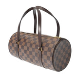 LOUIS VUITTON ルイヴィトン ダミエ パピヨン PM ブラウン N51304 レディース ダミエキャンバス ハンドバッグ Aランク 中古 銀蔵