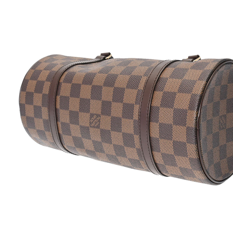 LOUIS VUITTON ルイヴィトン ダミエ パピヨン PM ブラウン N51304 レディース ダミエキャンバス ハンドバッグ Aランク 中古 銀蔵