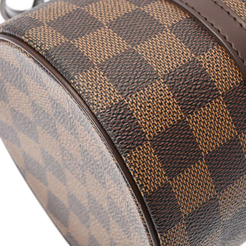 LOUIS VUITTON ルイヴィトン ダミエ パピヨン PM ブラウン N51304 レディース ダミエキャンバス ハンドバッグ Aランク 中古 銀蔵