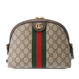 GUCCI グッチ オフィディア GGショルダーバッグ ベージュ ゴールド金具 499621 レディース PVC ショルダーバッグ Bランク 中古 銀蔵