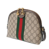 GUCCI グッチ オフィディア GGショルダーバッグ ベージュ ゴールド金具 499621 レディース PVC ショルダーバッグ Bランク 中古 銀蔵