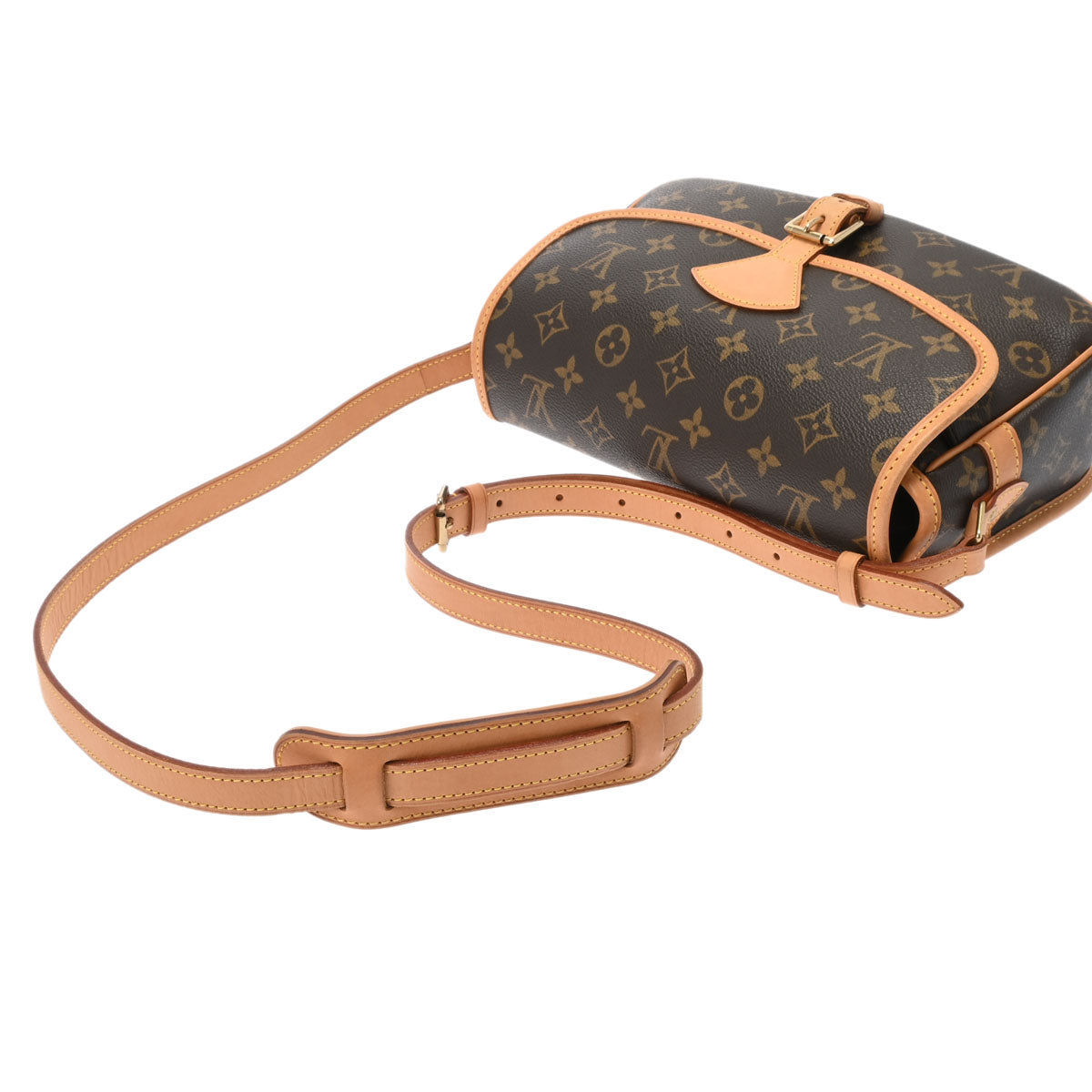 LOUIS VUITTON ルイヴィトン モノグラム ソローニュ ブラウン M42250 