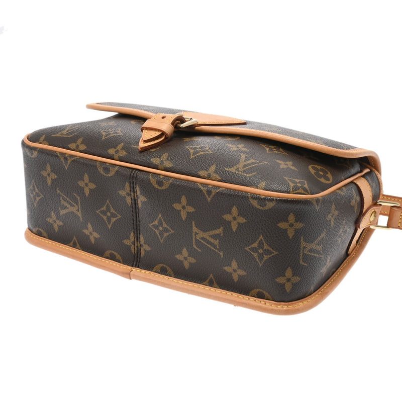 LOUIS VUITTON ルイヴィトン モノグラム ソローニュ ブラウン M42250 レディース モノグラムキャンバス ショルダーバッグ ABランク 中古 銀蔵