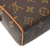 LOUIS VUITTON ルイヴィトン モノグラム レシタル セミショルダー ブラウン M45321 レディース モノグラムキャンバス ハンドバッグ Bランク 中古 銀蔵