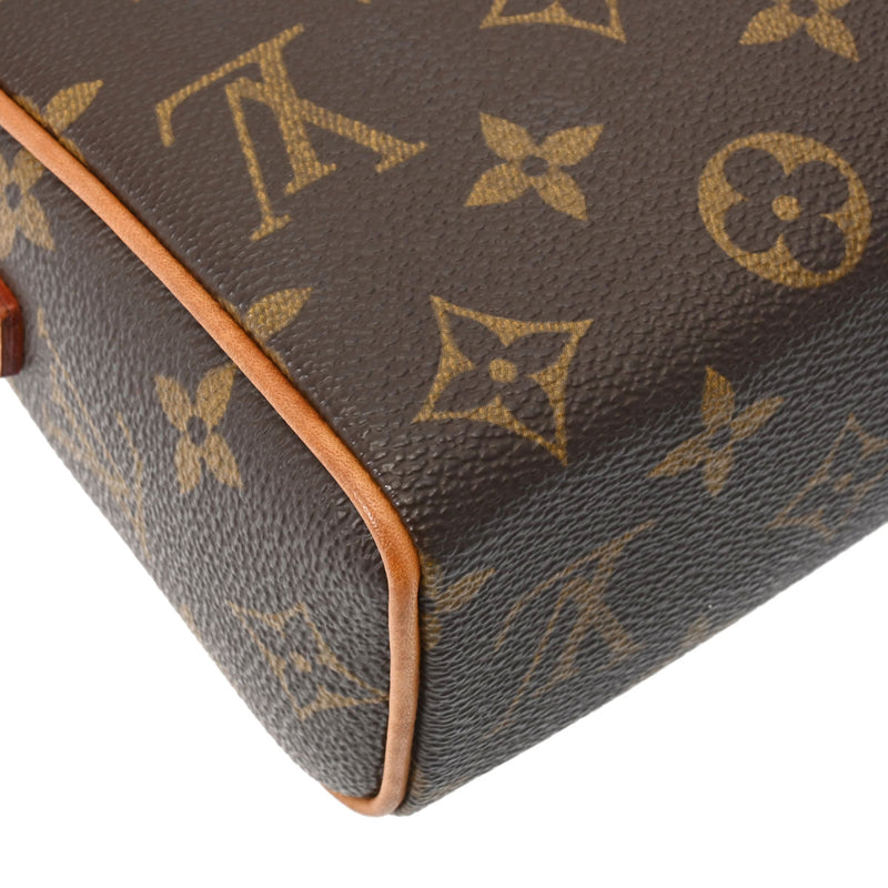 LOUIS VUITTON ルイヴィトン モノグラム レシタル セミショルダー ブラウン M45321 レディース モノグラムキャンバス ハンドバッグ Bランク 中古 銀蔵