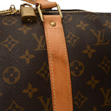 LOUIS VUITTON ルイヴィトン モノグラム キーポル バンドリエール 45 ブラウン M41418 ユニセックス モノグラムキャンバス ボストンバッグ ABランク 中古 銀蔵