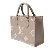 LOUIS VUITTON ルイヴィトン モノグラムアンプラント オンザゴー PM 2WAY  トゥルトレール/クレーム M45779 レディース レザー ハンドバッグ ABランク 中古 銀蔵