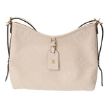 LOUIS VUITTON ルイヴィトン モノグラムアンプラント キャリーオール ジップ PM クレーム M46293 レディース レザー ショルダーバッグ Aランク 中古 銀蔵