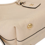 LOUIS VUITTON ルイヴィトン モノグラムアンプラント キャリーオール ジップ PM クレーム M46293 レディース レザー ショルダーバッグ Aランク 中古 銀蔵